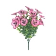 thumbnail image 1 of Artificial Fake Pansy Flowers for Outdoor, Ngxiha Artificial Flowers Pansy Violet, Faux Silk Pansies Flower for Spring Summer Decoration Uv Resistant Fake Plants for Outside Planter for Decoration, 1 of 9