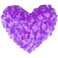 thumbnail image 1 of 100Pcs Rose Petals for Bedroom,Fake Roses Petal Faux Flowers,Artificial Fake Rose Petals For Flower Decorations,Artificial Roses Flower Petals for Romantic Night,Valentine's Day and Weddings,Purple, 1 of 7