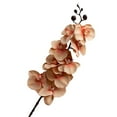 Artificial Fake Silk Flower 9 Heads DIY Phalaenopsis Butterfly Orchid