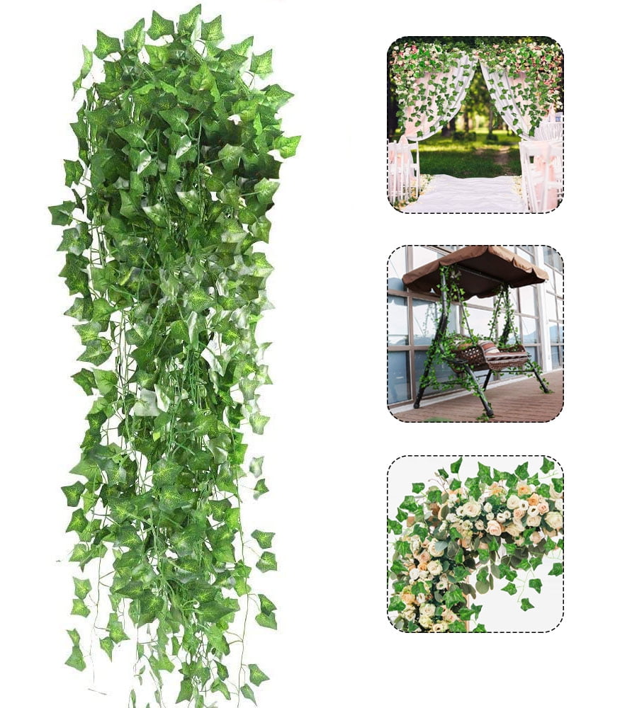 24 Strands 84 Ft Fake Ivy Leaves Artificial Ivy Garland Greenery Decor -  Artificial Plants & Flowers - New York, New York, Facebook Marketplace