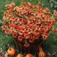 Artificial Fake White Flowers Plants for Outdoor Winter Christmas ...