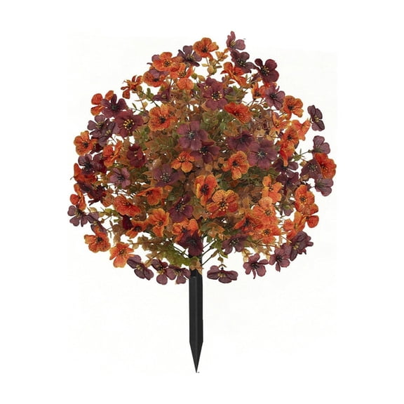 Artificial Fall Color Tree with Realistic Design, Maintenance-Free Garden and Home Decor for Indoor & Outdoor Spaces