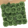 thumbnail image 1 of Artificial Fall Flowers, Fake Flowers Burnt Orange Roses Perfect for DIY Wedding Bridal Bouquets Centerpieces Bridal Shower Party Home Flower Arrangement Decorations, 50Pcs, 1 of 6