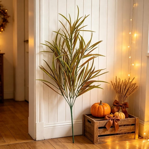 Artificial Fall Foliage Stems Faux Greenery Branches for Floor Vase ...