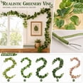 thumbnail image 1 of Artificial Fall Leaves 69 Inch Fall Leaves Garland Hanging Wall Decor for Porch Wedding Arch and Home Seasonal Arrangements, 1 Pack, 1 of 5