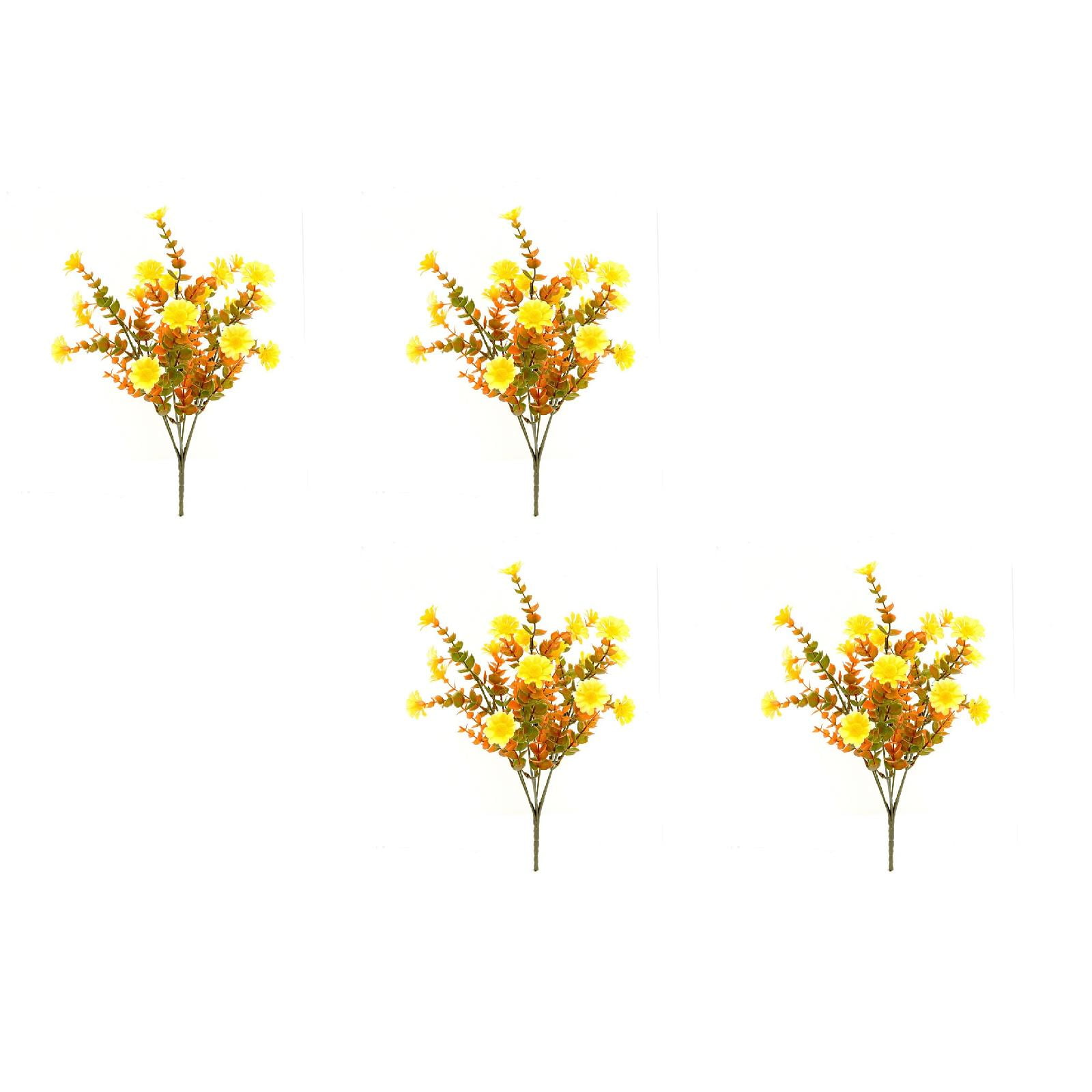 Artificial Fall Mums Flowers For Outdoor Decor Fall Decorations Indoor