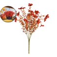 thumbnail image 1 of Artificial Fall Mums Outdoor UV Resistant, Fake Silk Plants No Fade Faux Greenery for Garden Porch Patio, Autumn Thanksgiving Christmas Home Decor, 1 of 6
