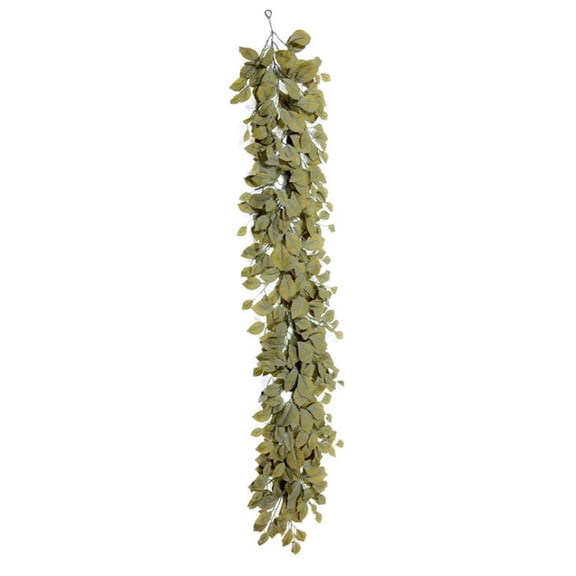 Artificial Fall Plants Hanging Orange Vines,Fall Hanging Vine Garland Autumn Foliage for Thanksgiving Dinner Christmas,Fireplace Door Mantle Garden Fence Porch Arch Decor