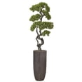 thumbnail image 1 of Artificial Faux Bonsai Tree 69" Fake Plant with Planter, 1 of 3