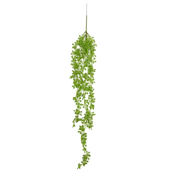 Artificial Faux Plants Flowers, Ongmies Artificial Hanging Vine Plants Decor Plastic Greenery for Home Wall Indoor Outdside Hanging Basket, Artificial Flowers