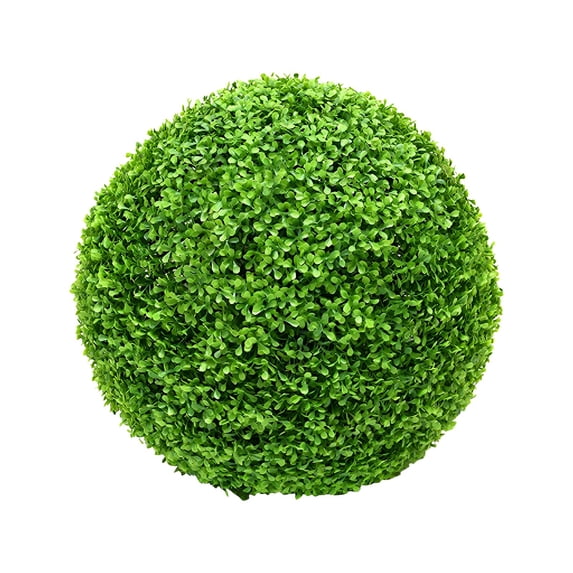 Artificial Faux Plants Flowers, Ongmies Simulation Artificial Plant Topiary Faux Decorative for Garden Backyard Balcony and Home Décor, Artificial Flowers, Peanut Grass Ball*1
