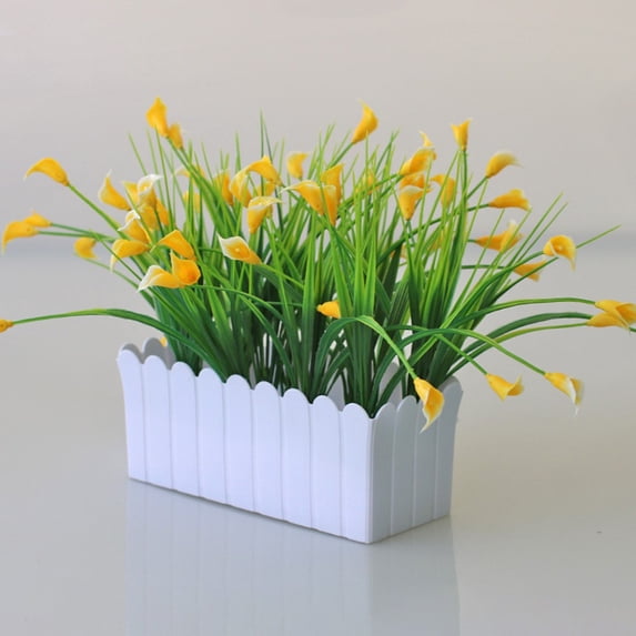 Artificial Faux Plants Tree In Pot Garden Home Indoor Outdoor Office Decoration