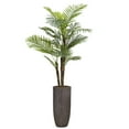 thumbnail image 1 of Artificial Faux Real Touch 7.59 Feet Fern Tree With Planter, 1 of 3