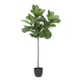 thumbnail image 1 of Artificial Faux Real Touch 7.67 Feet Palm Tree With Planter, 1 of 7