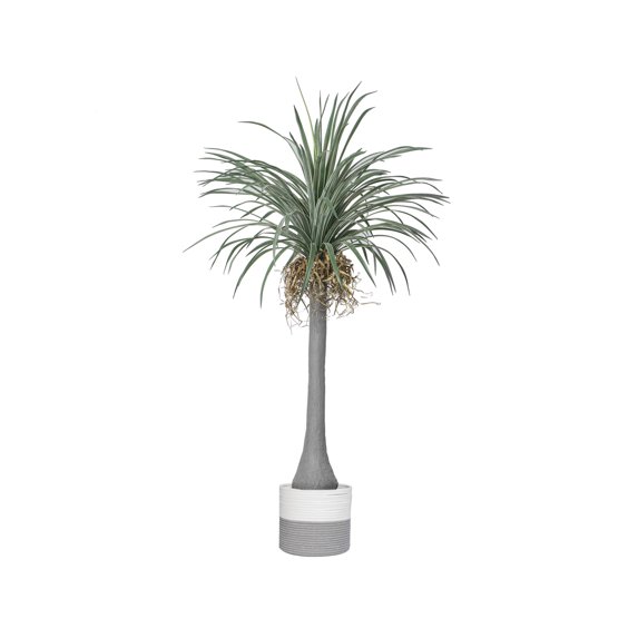 Artificial Faux Real Touch 7.84 Feet Palm Tree With Planter