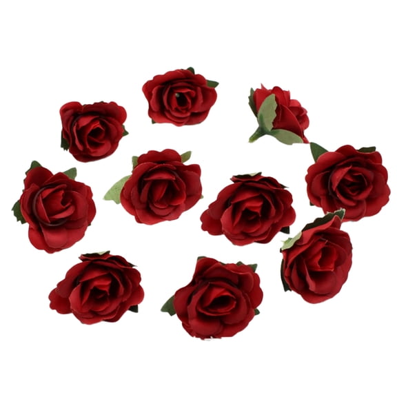 Artificial Faux Roses Bouquets Craft Supplies For Flower Arrangements Gift Box Home Party Decors