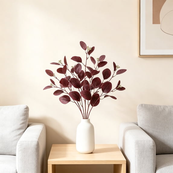 Artificial Faux Simulated Potted Decorations for Office Desktop Greenery