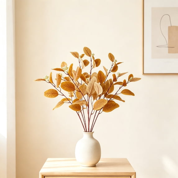 Artificial Faux Simulated Potted Decorations for Office Desktop Greenery