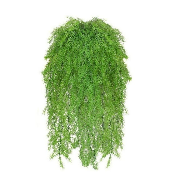 Artificial Ferns Hanging Plants,2.56ft Greenery Vines Hanging Ivy Vine for Outdoor Indoor Walls, Weddings Decor