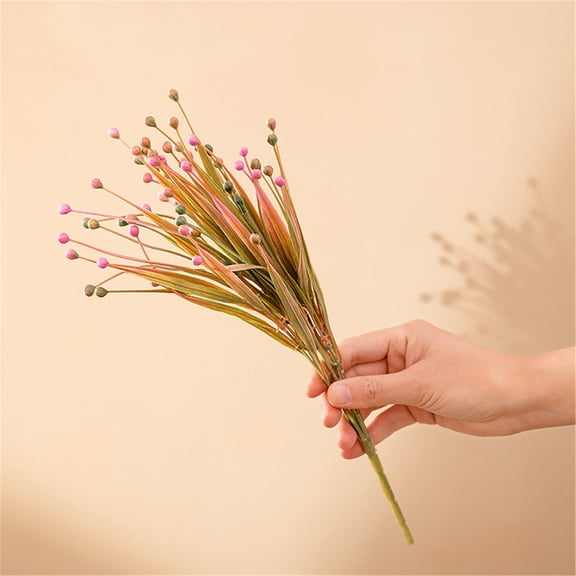 Artificial Ficus Branches Artificial Greenery Stems Plants, Fake Leaf Spray Green Eucalyptus Branches for Home Office Wedding Vase Filler Decoration