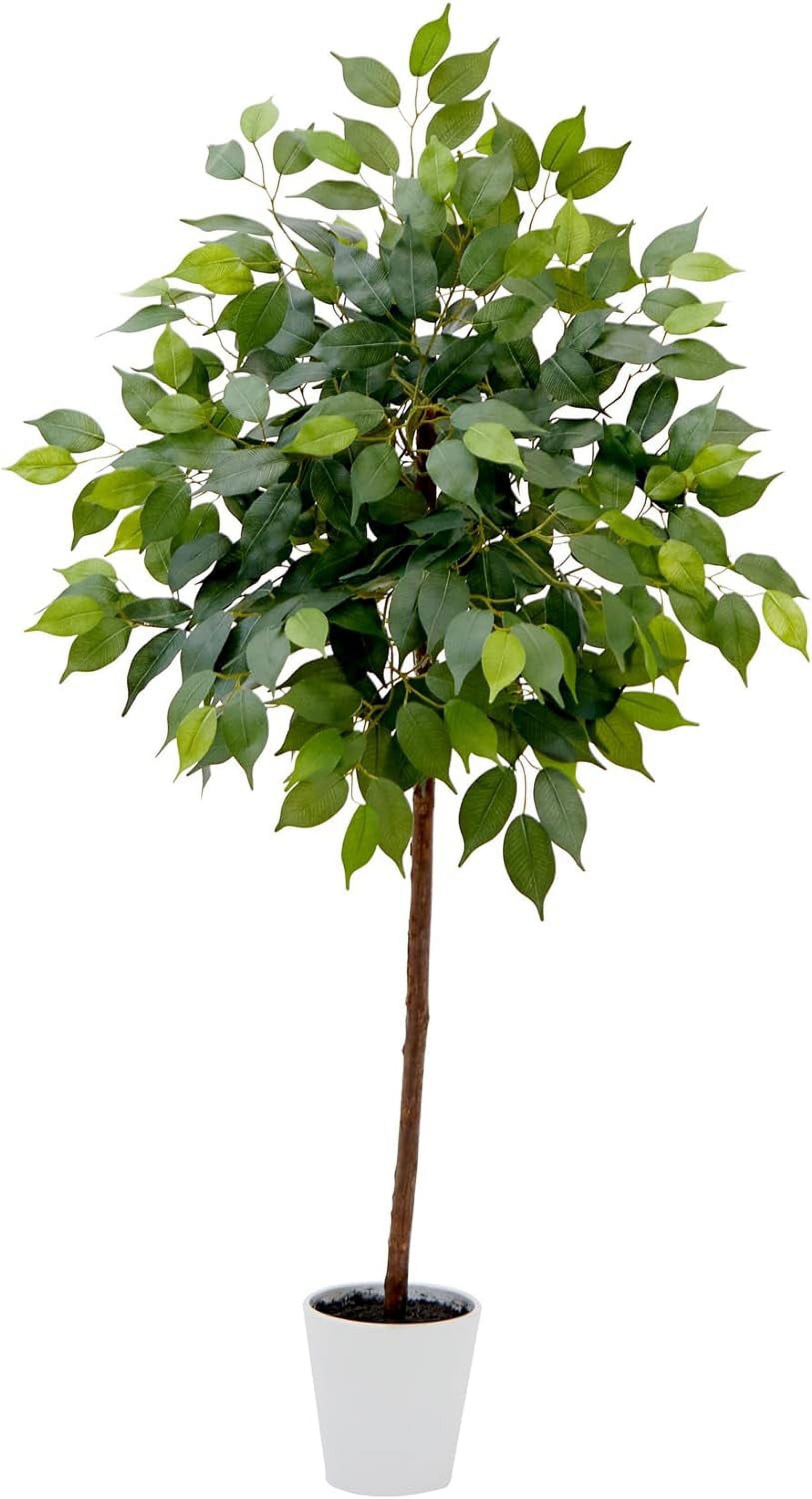 Artificial Ficus Tree With Decorative Planter