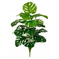 thumbnail image 1 of Artificial Ficus Tree with Natural Wood Trunk and Lifelike Leaves, Silk Fake Potted Tree with Wood Branches, Faux Tree for Office Home Decor, 1 of 6