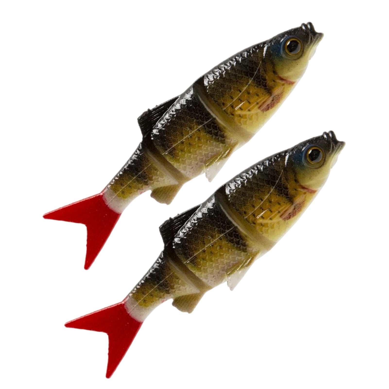 Artificial Fish Bait, 2pcs Bass Lures with 3D Printing Technology ...