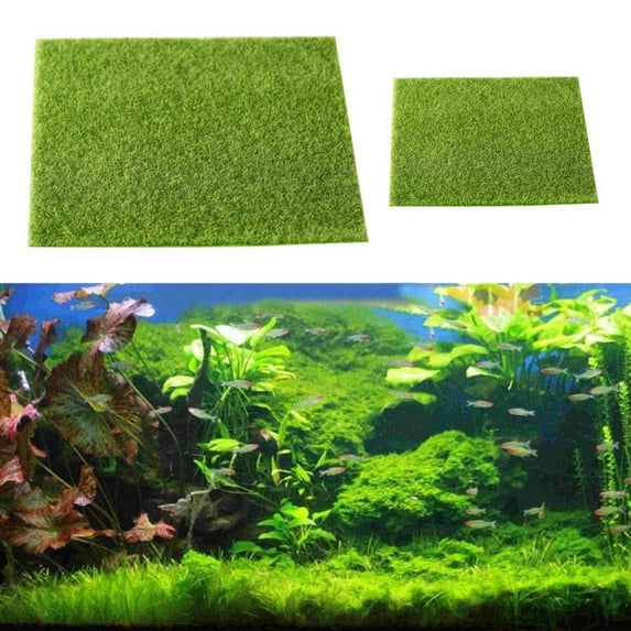 Artificial Fish Tank Plant Landscap Water Aquatic Aquarium 2024 NEW Grass New