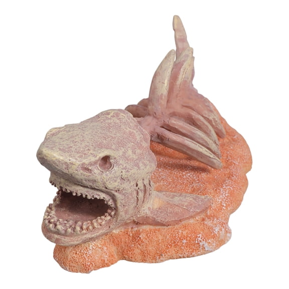 Artificial Fishbone Cave Hideouts FishTank Decorations for Aquarium Terrarium Shrimp Hideouts Fishbone Ornament