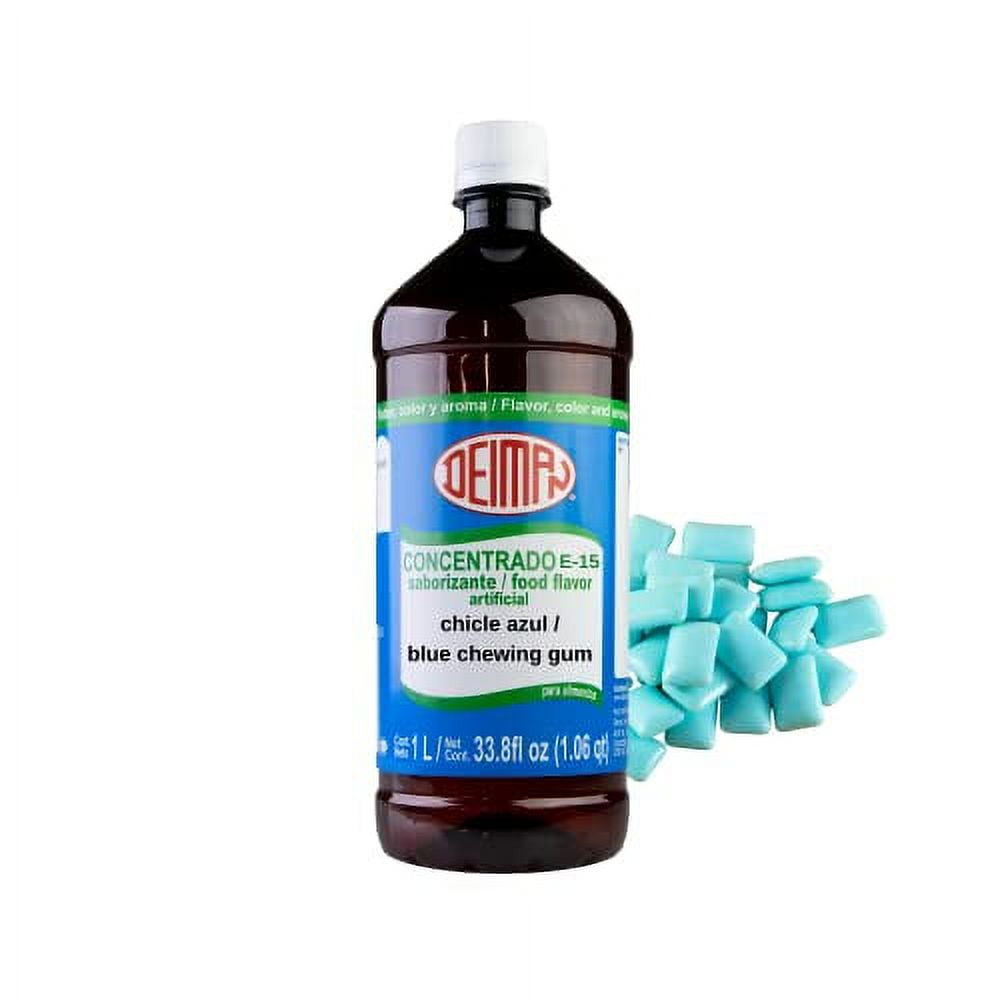 Artificial Flavoring Blue Chewing Gum Concentrate E15 (33.8 Fl Oz