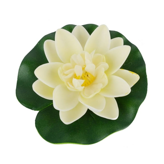 Artificial Floating Water Flower Decor Ornament Home Garden Decoration New Artificial Flowers Bouquet, White