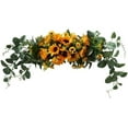 thumbnail image 1 of Artificial Floral Swag For Wedding Background Arch Welcome Area, Hanging Flowers Corner Flowers Outdoor Flower Door Arrangement, High-Grade Silk Cloth Realistic Detail Sturdy Fade, 1 of 7