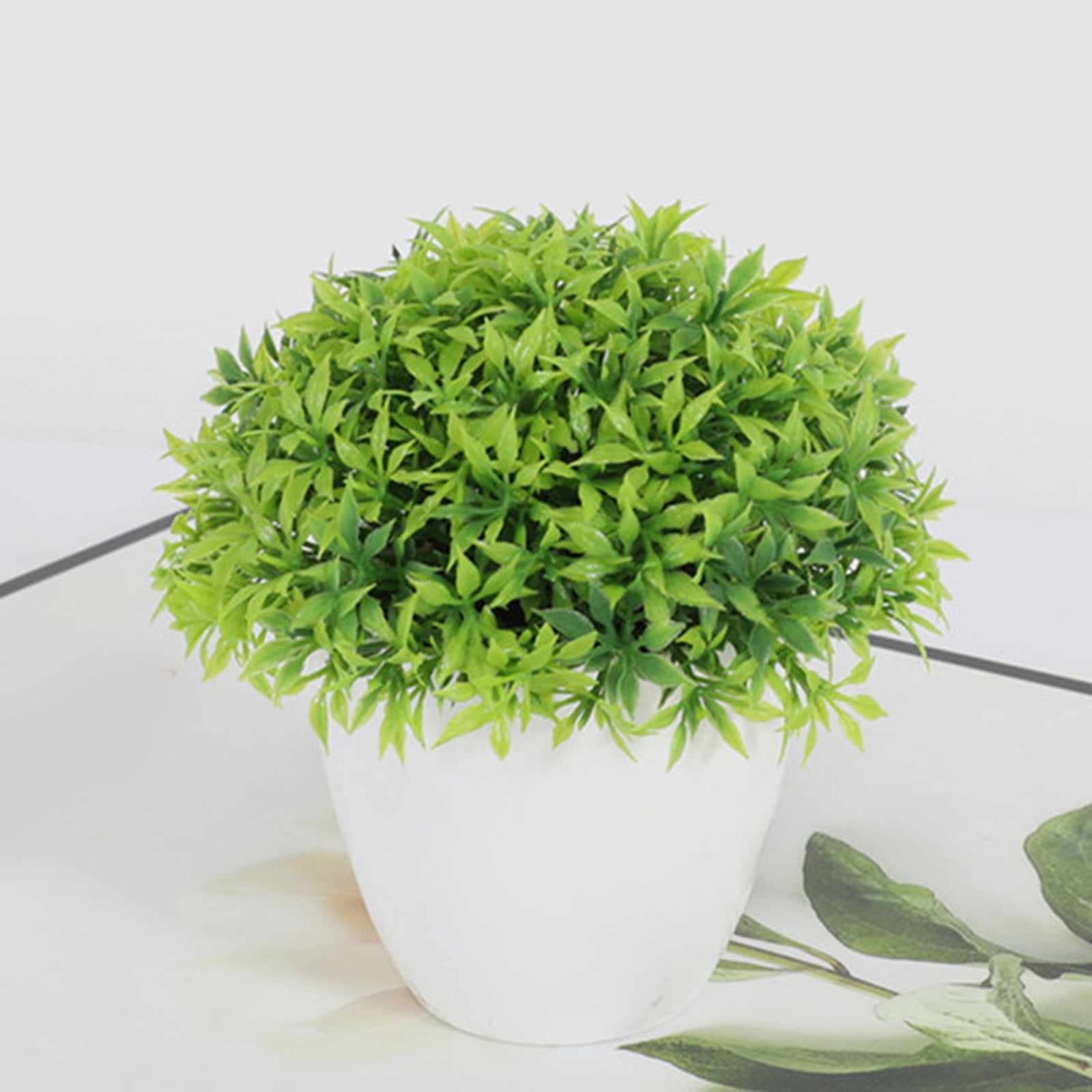 Artificial Flower, Artificial Centerpiece In Pot Mini Decorative Potted