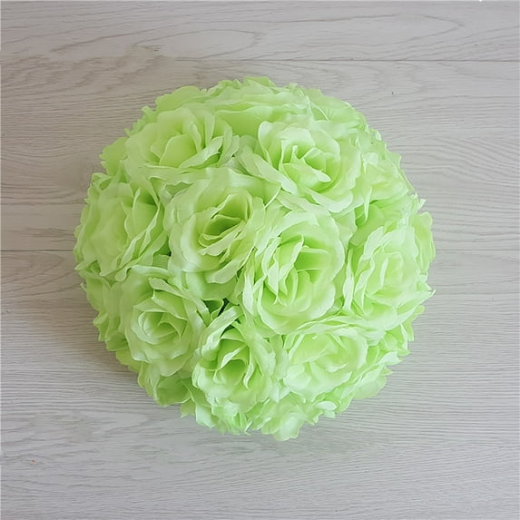 Artificial Flower Ball 20cm Roses Artificial Flowers Plastic Rose for Home Decor Wedding Party and Garden Decorations