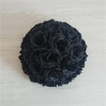 thumbnail image 1 of Artificial Flower Ball for Centerpieces Bridal Wedding Artificial Wedding Party Centerpieces Decorations, 7.8inch (S,Black), 1 of 4
