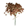 thumbnail image 1 of Meitianfacai 12.2" Silk Flower Bouquet - Lifelike Artificial Flowers for Wedding Centerpieces, Party & Wall Decor (No Vase)( Brown ), 1 of 6