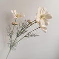 thumbnail image 1 of Artificial Flower Bouquet, Faux Spring Flowers, 36 In, Faux Flower Arrangements, Flower Decorations, Soft Cream, 1 Pc, 1 of 9