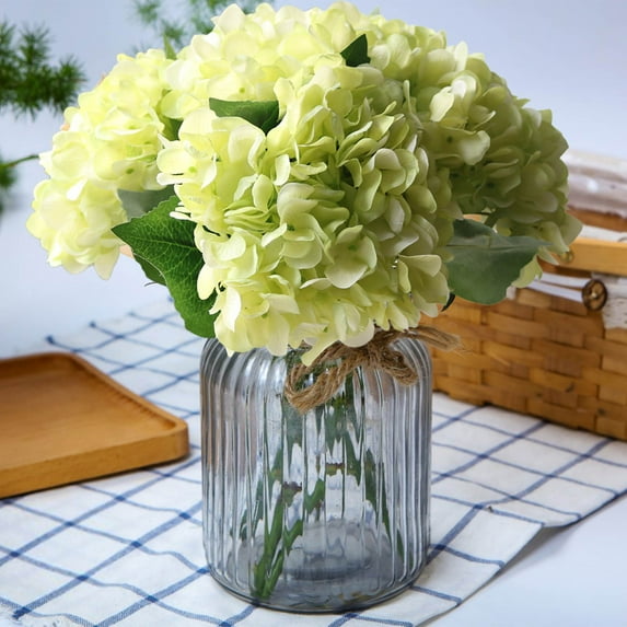 Artificial Flower Bouquets, Fake Flowers for Home Decoration, Wedding Centerpieces Party Office Shop Decor, Silk Flower Arrangements Real-Like Vibrant