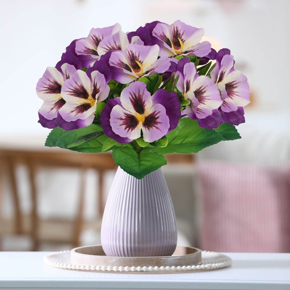 Artificial Flower Bridal Bouquet For Wedding Home Decor Centerpieces Faux Floral Arrangement Vase Filler