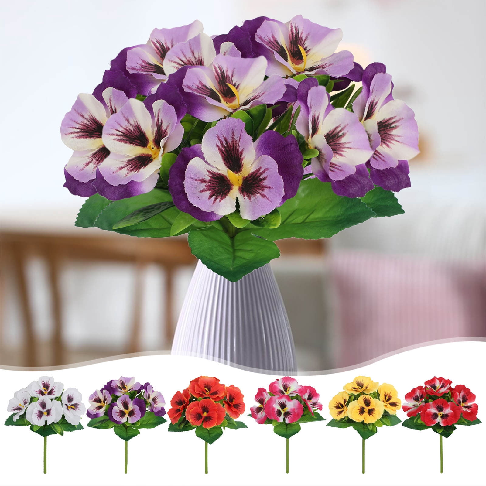 Artificial Flower Bridal Bouquet,Realistic Wedding Centerpiece Decor ...
