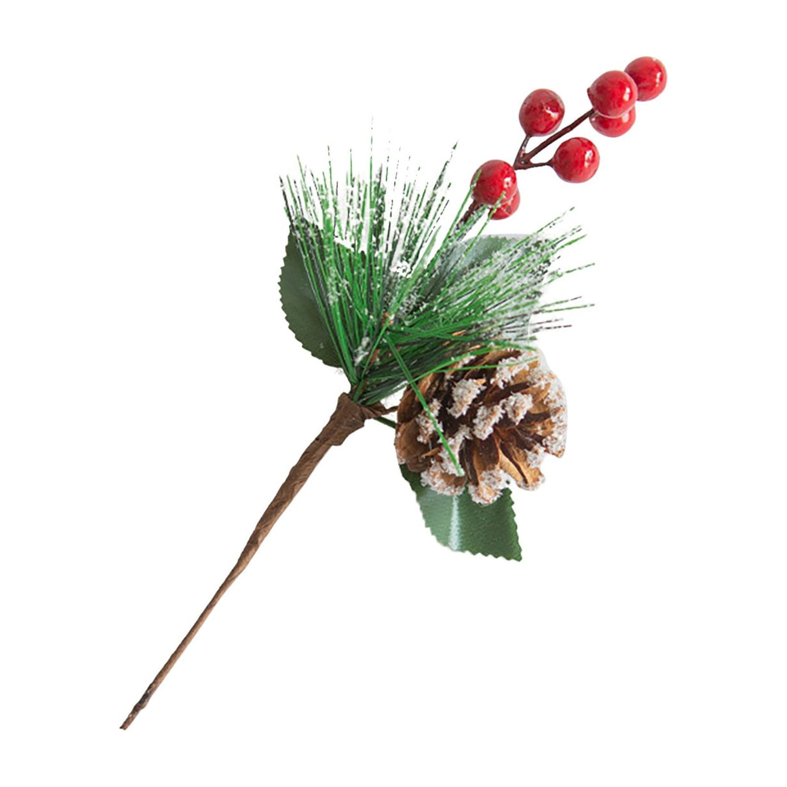 Artificial Flower Christmas Red Fruit Cuttings And Flowers Christmas