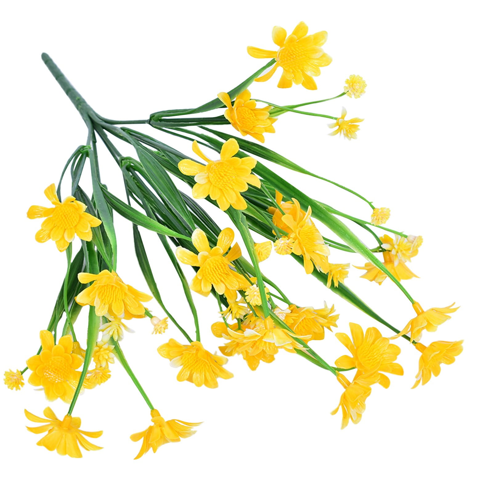 Artificial Flower Daisy Wildflowers Indoor Outside Garden Decor