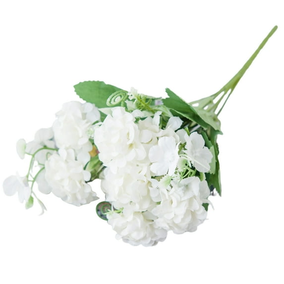 Artificial Flower Decorative Eye-catching Multicolor Easy to Care Fake Hydrangeas Wedding Accessories