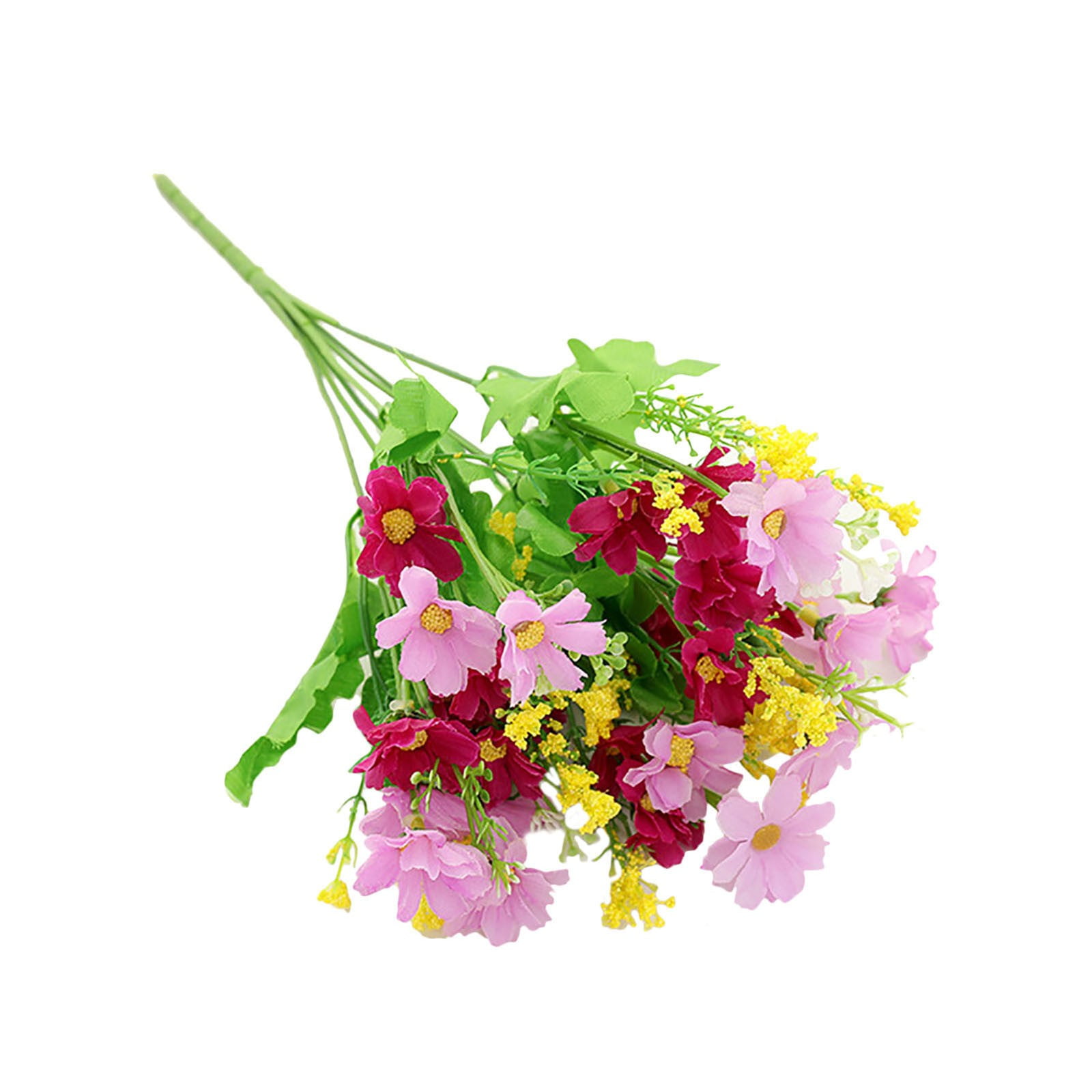 Artificial Flower Faux Silk Daisy Wildflowers Shrubs Plants Home