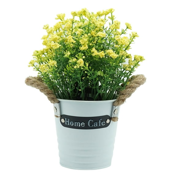 Artificial Flower Foam Plant Potted Bonsai Living Room Garden Desktop Decoration