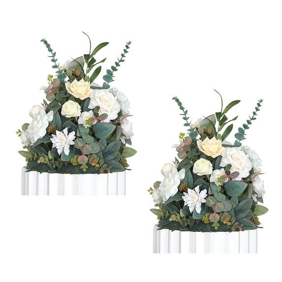 Artificial Flower For Wedding Arch And Aisle Entry Floral Decor 2Pcs