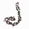 thumbnail image 1 of Artificial Flower Garland, Peony Vine Flowers Garland Hanging Silk Plants for Wedding, Vine Flowers Hanging Strings for Wedding Arch Table Wall Backdrop Artificial Plants Flowers Party Decor (Purple), 1 of 7