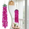 thumbnail image 1 of Artificial Flower Garland Verdsylv Hanging Artificial Flower Garland - Wedding Decoration Vine with Realistic Flowers for Arch Assembly, Outdoor Home Party Decor, Wedding Arch Decoration Vine, K, 1 of 9