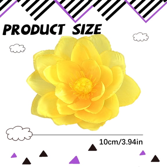 Artificial Flower Heads,Fake Lotus Flower Heads for Diy Wreath Gift, Cake Decorations, Table Centerpieces, Party Wedding Home Decoration