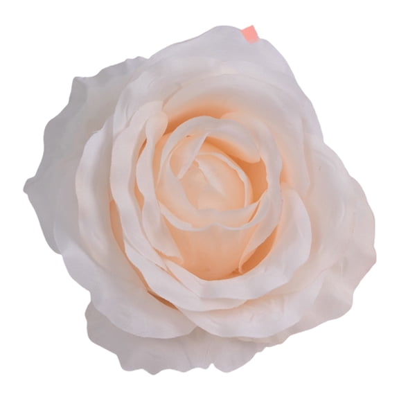 Artificial Flower Heads, Faux Rose Blooms for Diy Wedding Bouquets, Bulk Fake Flowers for Centerpieces Table Decor Wreath Making Crafts, 1 Flower Head